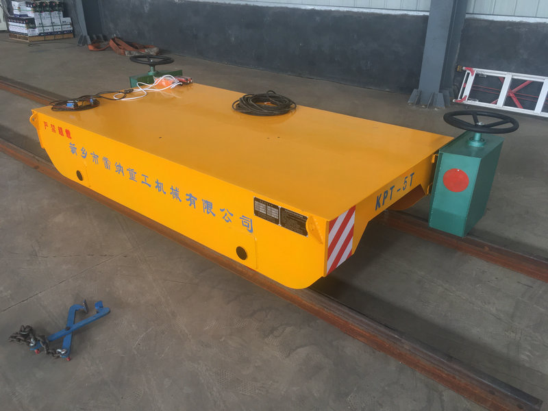 Кабел Реел Подржан Моторизована Железница 5 Тона Индустрија Трансфер Кочија