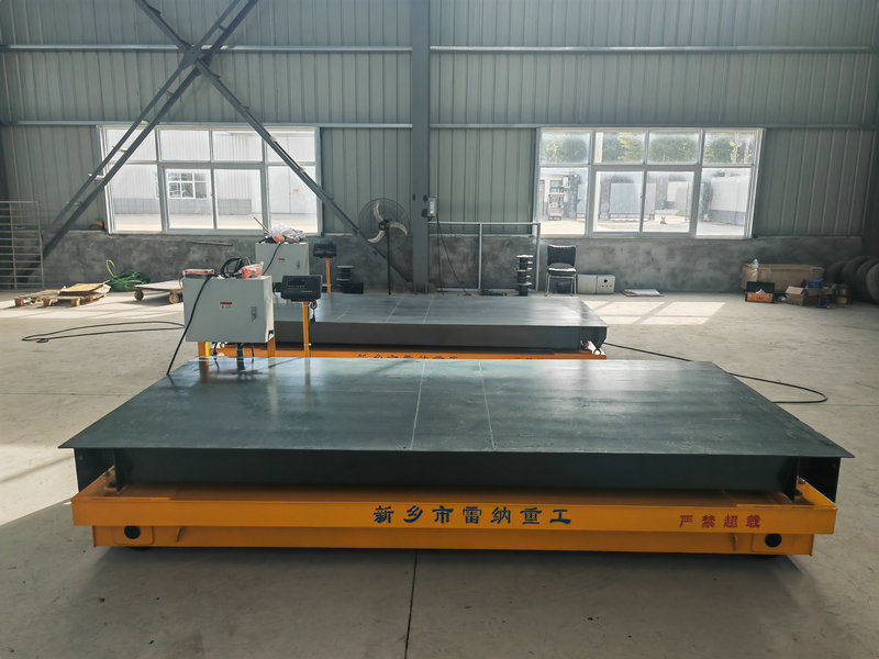 Тешки материјал 4 тона железнички монтирани кабловски бубањ Трансфер Тролли