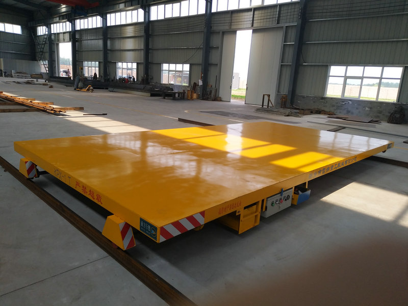 Индустријски материјал за руковање батерија Дривен Железничка равна колица